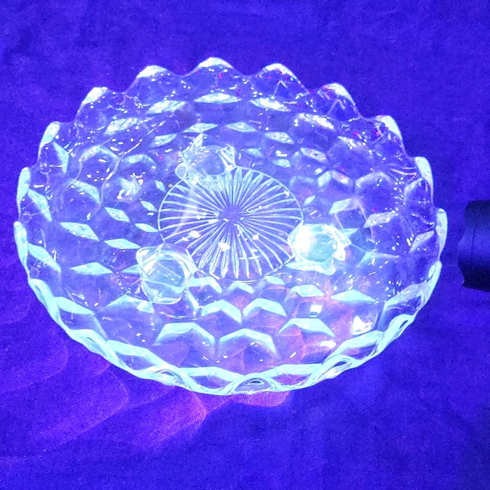 Petite Fostoria 3 Footed Cake Plate